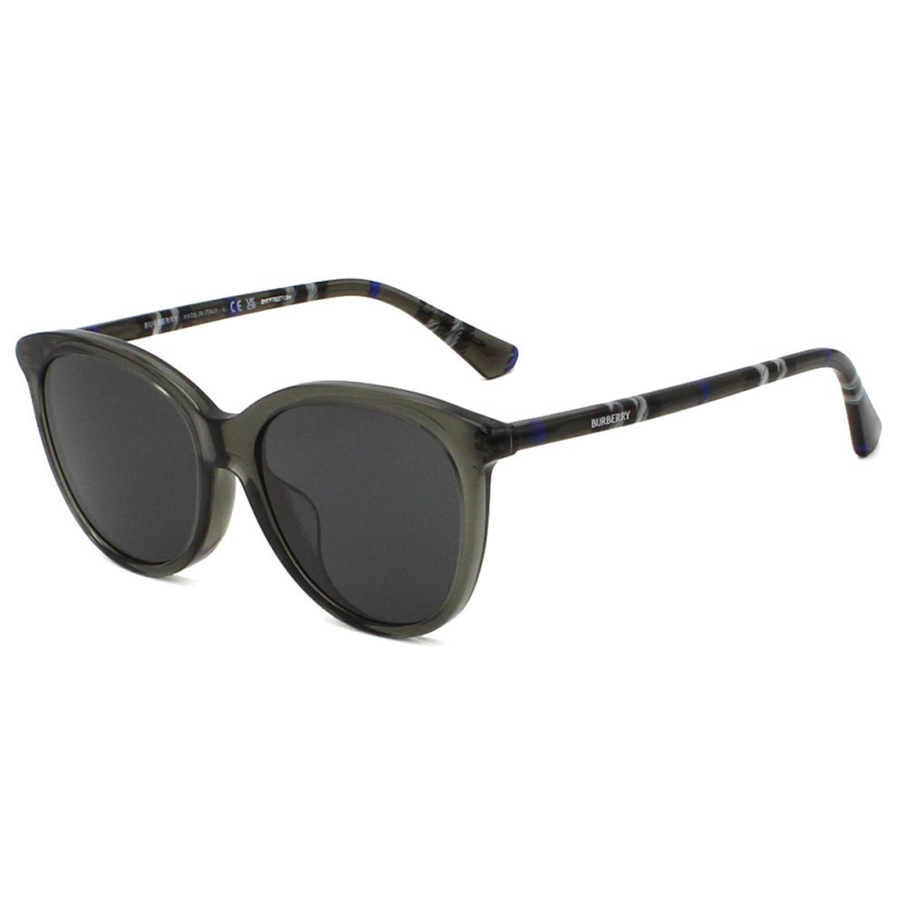 バーバリー BURBERRY サングラス アジアンフィット UVカット アイウェア ボストン 0BE4455F 416087 55 メンズ レディース ユニセックス グレー+ダークグレー 海外正規品