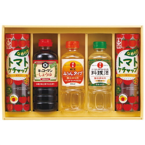 【送料無料・包装無料・のし無料】丸康 キッコーマン&調味料バラエティセット KSM-30A(B4) /ギフト お歳暮 入学祝い 卒業祝い 就職祝い 結婚祝い 誕生日 出産祝い 引越祝い 香典返し 新盆 初盆 御礼 内祝い 快気祝い ご挨拶 志 法事