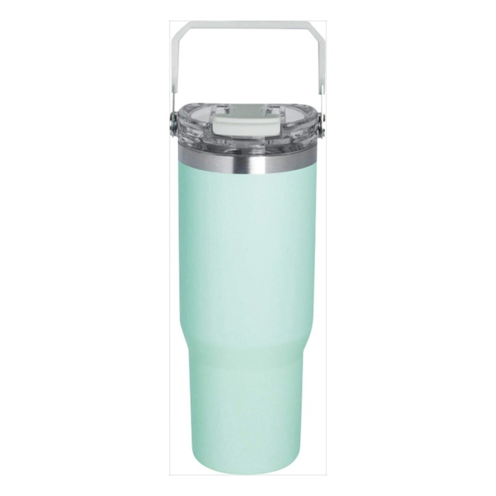アンサンブル ストロー付2WAYタンブラー900mL 緑 2WAYタンブラー ストロー付き 取っ手付き【北海道・沖縄県・離島 配送不可】