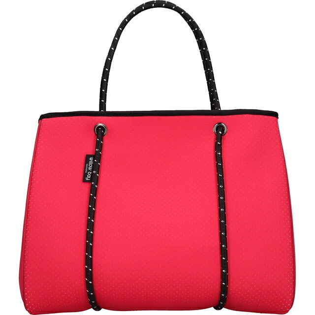 ウィローベイ トートバッグ レディース ブランド WILLOWBAY デイドリーマーウィズジップクロージャーフルサイズ マザーズバッグ  FUCHSIA PINK