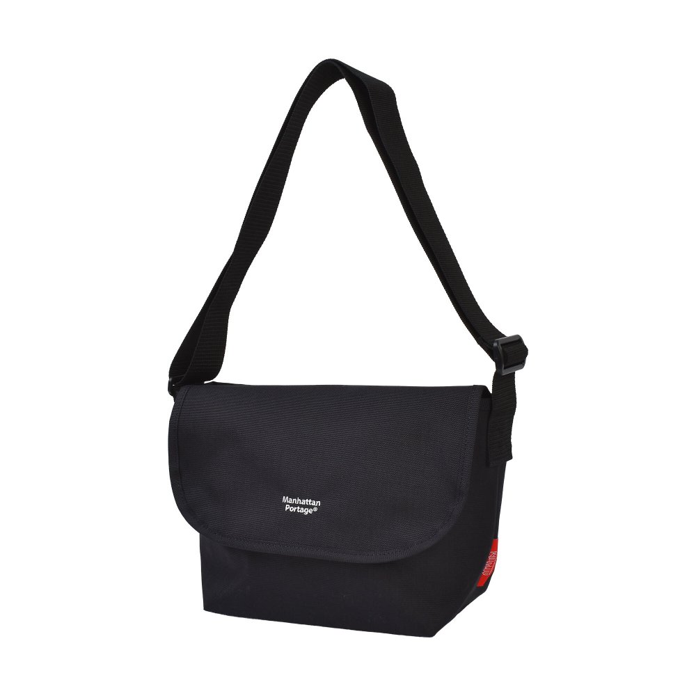 マンハッタンポーテージ メッセンジャーバッグ Manhattan Portage メンズ レディース マグネット 撥水 軽量 コーデュラ B5 大きめ 斜めがけ ショルダーバッグ フラップ ウエストバッグ 肩掛け ナイロン 黒 おしゃれ シンプル 通勤 通学 旅行 カジュアル アウトドア ブランド