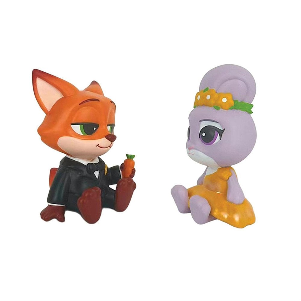 エネスコ enesco ディズニーショーケース Disney Showcase ジュディ＆ ニック パートナーズ セット フィギュア 置物 人形 6019419 ズートピア2 インテリア