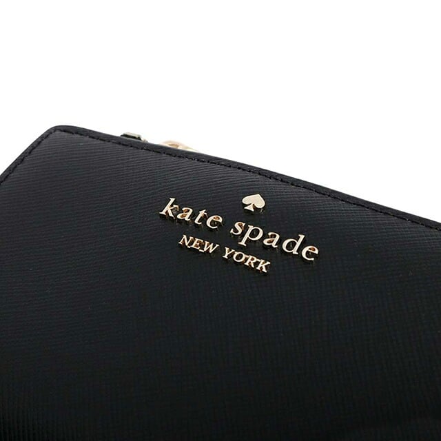 ケイトスペード KATE SPADE 二つ折り財布 二折財布スモール Lジップウォレット KN767-001 レディースブラック