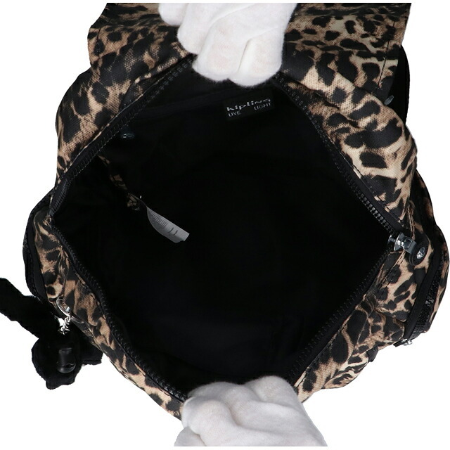 キプリング リュック レディース ブランド Kipling シティジップ S バックパック リュックサック スクールバッグ  KI6345-6JP Wild Leopard