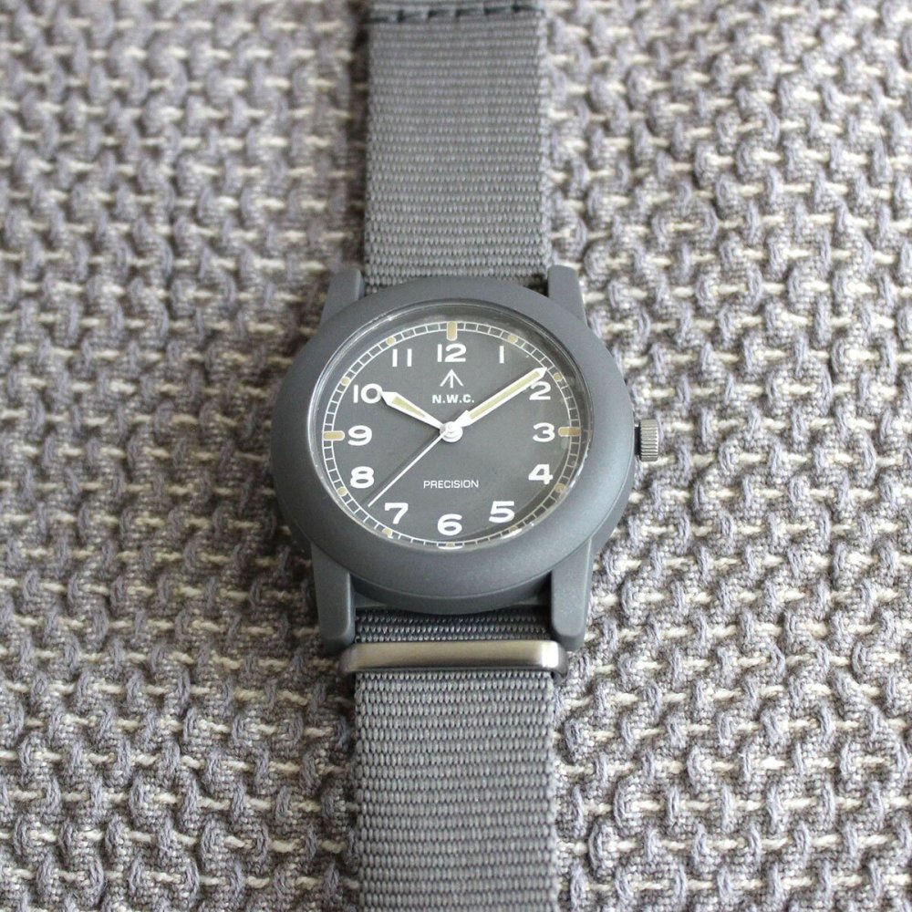 ナバルウォッチ NAVAL WATCH 腕時計 メンズ レディース ミリタリー Camper TYPE グレー Mil.-08ca-GY【2026 新作】