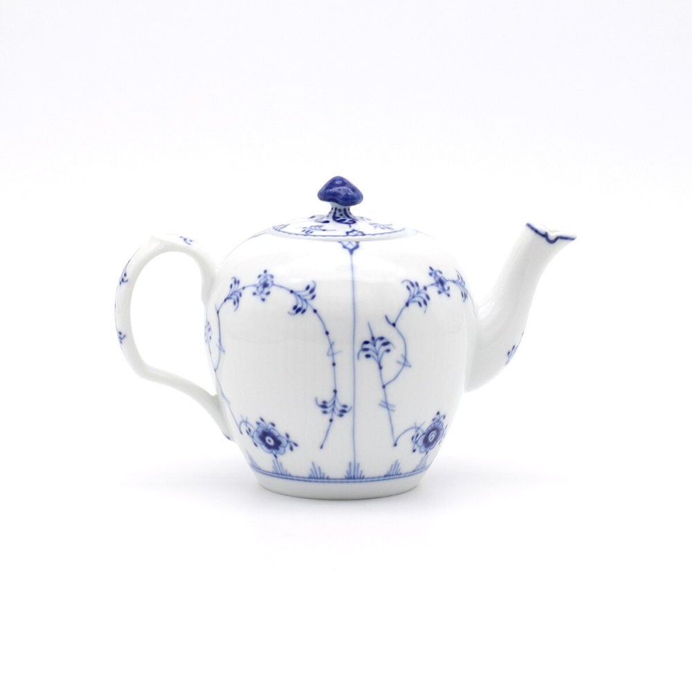 ロイヤルコペンハーゲン ブルーフルーテッド プレイン ミニティーポット 350ml 101 132 Royal Copenhagen Blue Fluted Plain ギフト 結婚祝い プレゼント 贈り物