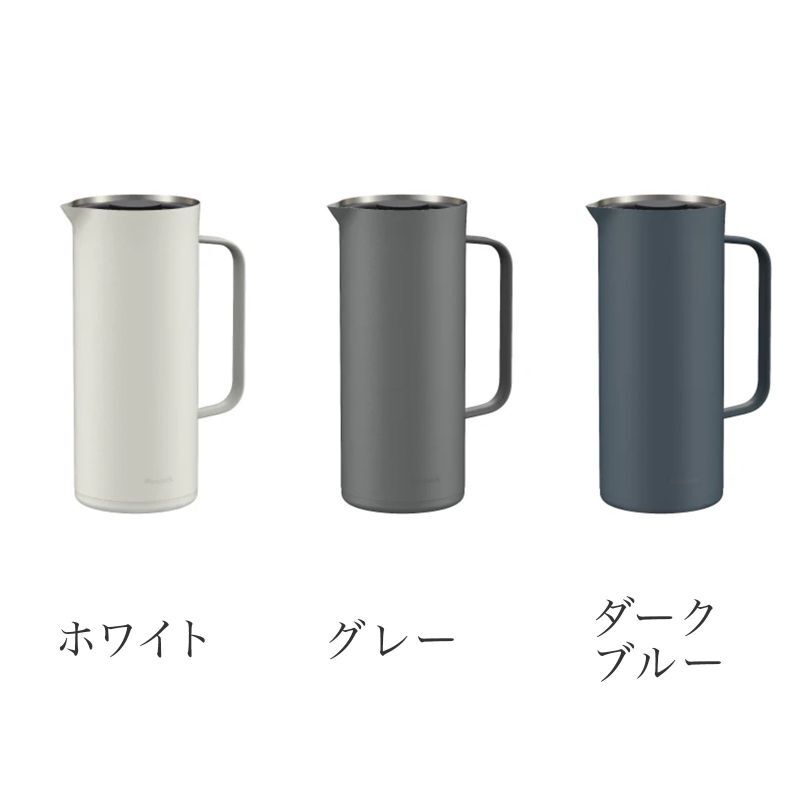 【ラッピング無料】Peacock ピーコック リビングポット AHW-101 1.0L 真空断熱 保温 保冷 卓上ポット 結婚祝い 新築祝い ギフト 名入れ キッチングッズ 