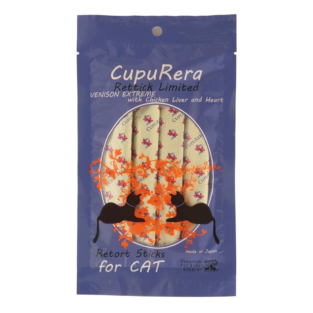 クプレラ CUPURERA レティック リミテッド ベニソン＆チキンレバー・キャット 国産 猫用おやつ 72g×20袋