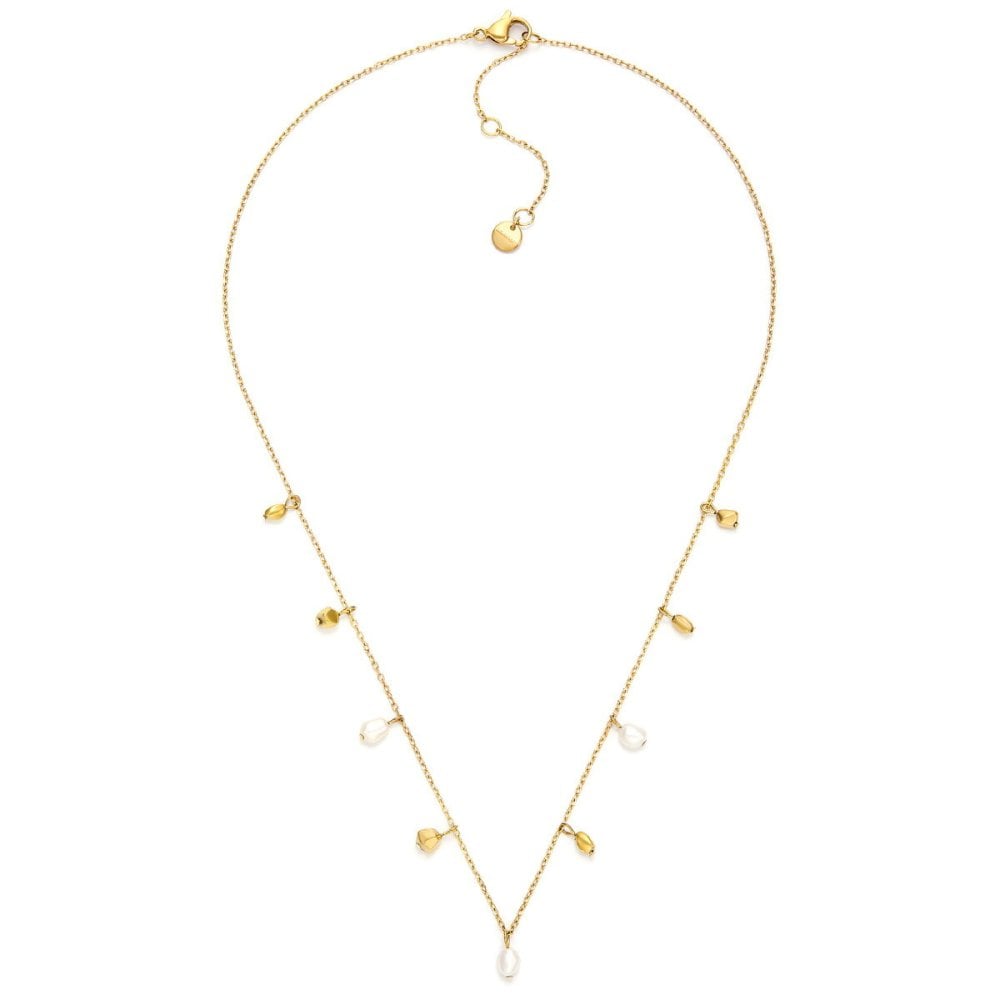 スカーゲン SKAGEN Agnethe Pearl アクセサリー ネックレス ゴールドトーン レディース SKJ1879710