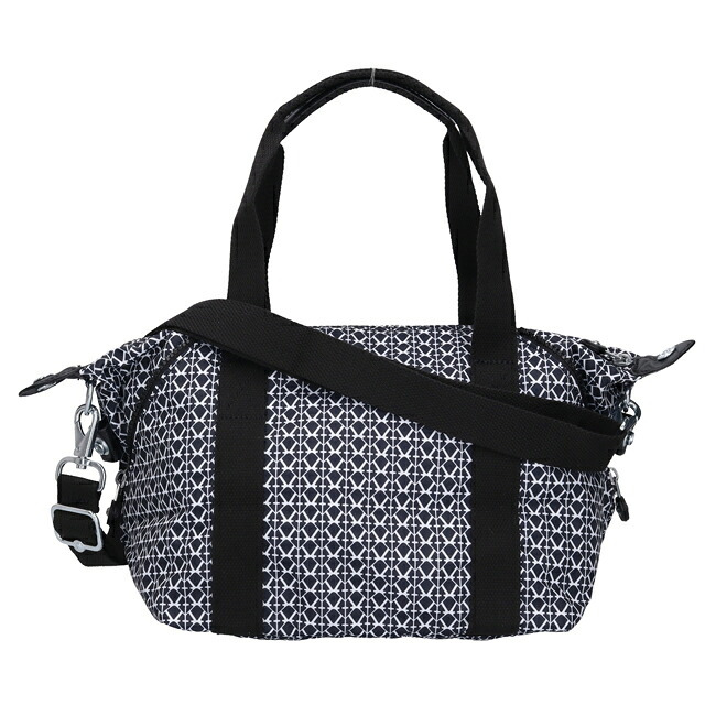 キプリング ボストンバッグ レディース ブランド Kipling アート ミニ ミニボストンバッグ 2WAY KI5656-DD2 Signature Print 黒