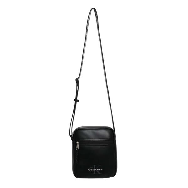 カルバンクライン CALVIN KLEIN ショルダーバッグ BOLD LOGO WEBBING REPORTER lv04d3418g-ub1 ブラック BLACK