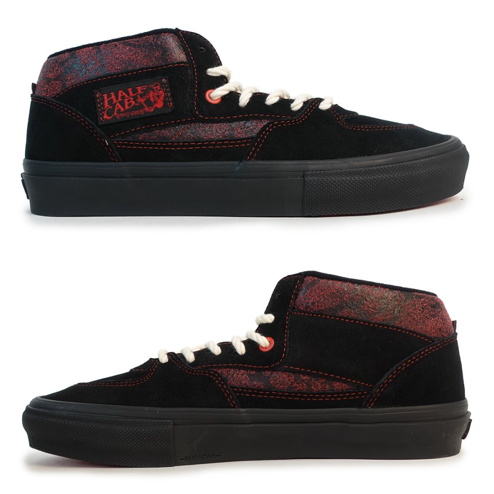 【並行輸入品】バンズ VANS スニーカー メンズ  靴 スケート ハーフキャブ レッド/ブラック VN0A5FCDY25 SKATE HALF CAB SAW RED/BLACK