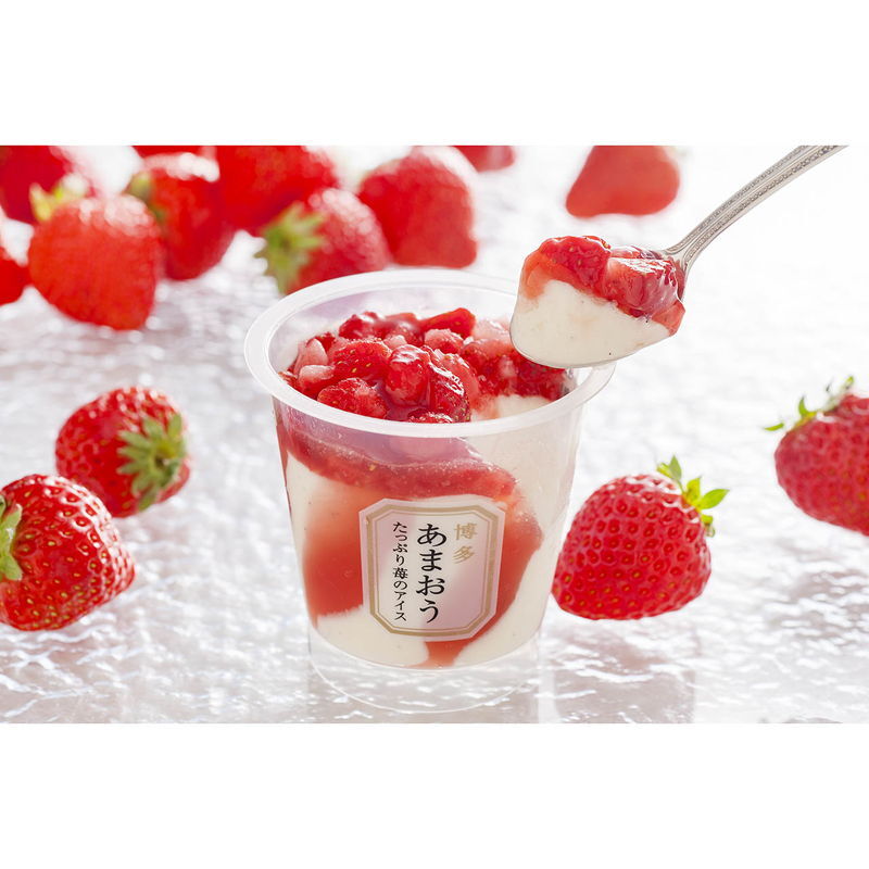 博多あまおう たっぷり苺のアイス (AH-TP9) [お中元][お歳暮] ※送料無料(北海道・沖縄・離島への配送不可)