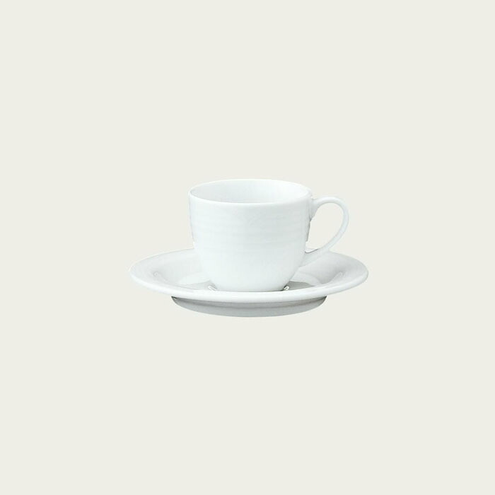 アークティック ホワイト 91592S デミタスソーサー(ソーサーのみ) 〈4000L/91592S〉 ノリタケ 正規品 化粧箱なし 業務用 自宅用 オープンストック 電子レンジ対応 食洗機対応 食器