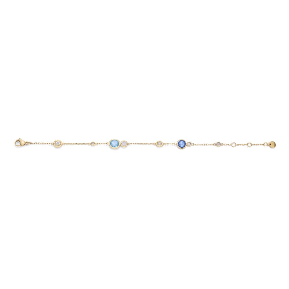 スカーゲン SKAGEN Sofie Sea Glass アクセサリー ブレスレット ゴールドトーン レディース SKJ1896710