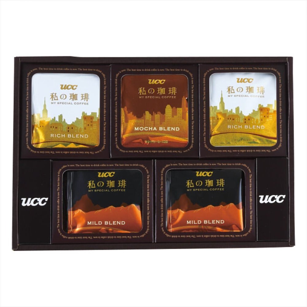 UCC 私の珈琲 ワンドリップコーヒー ギフトセット 3種 計20点入 コーヒーセット ドリップコーヒー 個包装 詰め合わせ