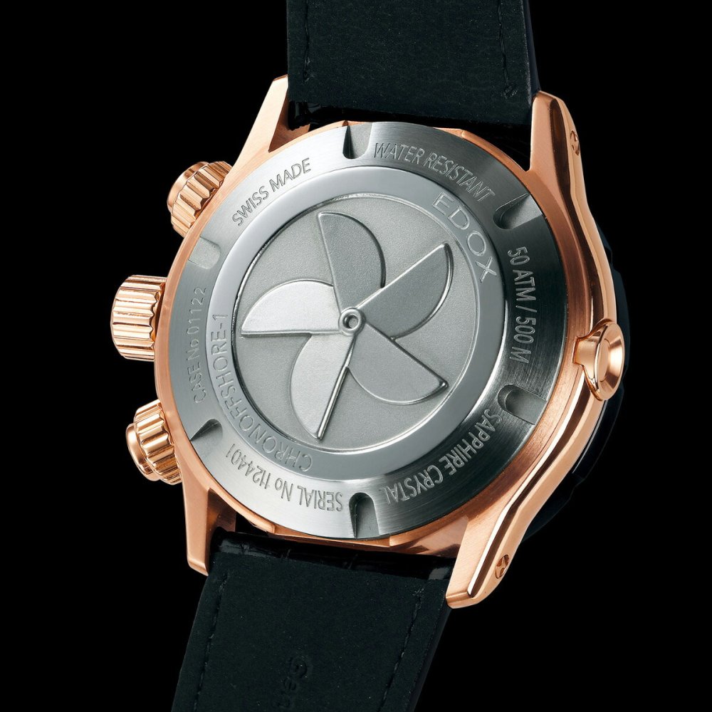 エドックス EDOX クロノオフショア1 クロノグラフ オートマティック 腕時計 メンズ 自動巻き 01122-37R-NBR8 CHRONOFFSHORE-1