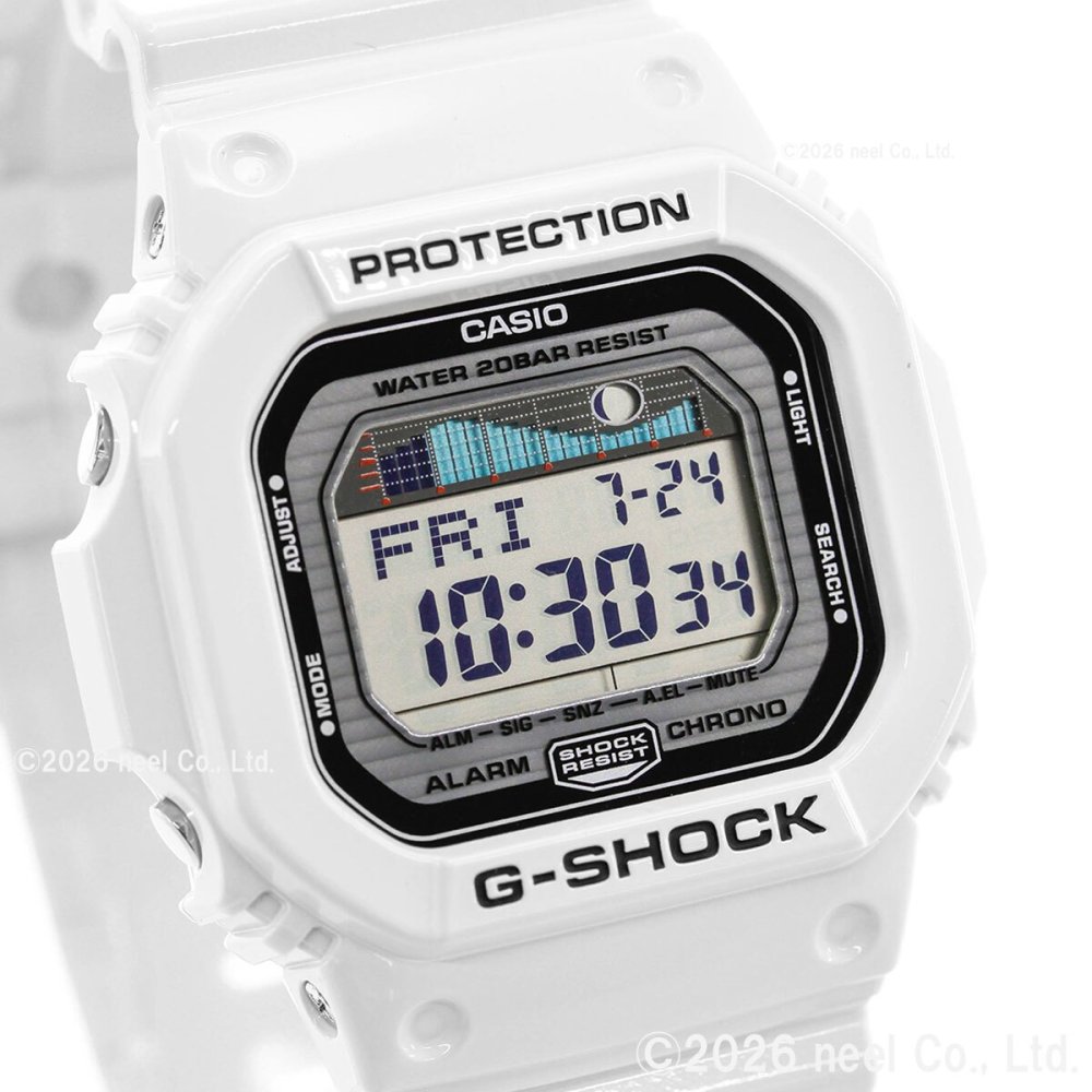 G-SHOCK ホワイト 白 カシオ Gショック 腕時計 G-LIDE GLX-5600-7JF CASIO G-SHOCK