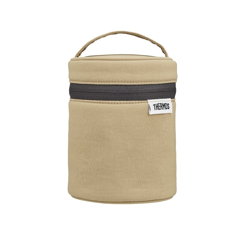【付属品 スープジャーポーチ】サーモス THERMOS スープジャー用ポーチ／RES-003［サンドベージュ］ 0.25～0.4Lサイズ用 洗濯機OK