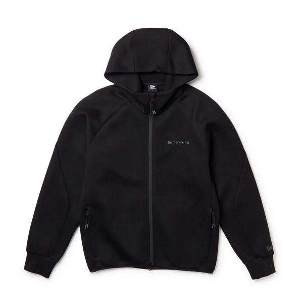 ニューエラ ゴルフ テック スウェット フルジップ フーディー Emboss Logo ブラック New Era Golf (15129443) 2026年秋冬モデル お誕生日祝い お祝い 記念品 お父さん 父の日 彼氏 男性 30代 40代 50代 60代 母の日 お母さん 還暦祝い 敬老の日 彼女 人気プレゼント プレゼント
