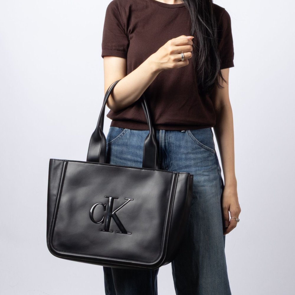 カルバンクライン Calvin Klein BOLD CK MEDIUM TOTE ボールド ミディアム トート LV04F3218G トートバッグ レディース バッグ