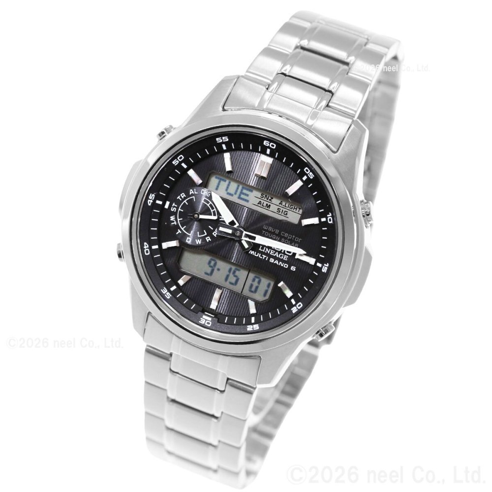 カシオ リニエージ ソーラー 電波時計 アナデジ メンズ CASIO LINEAGE LCW-M300D-1AJF