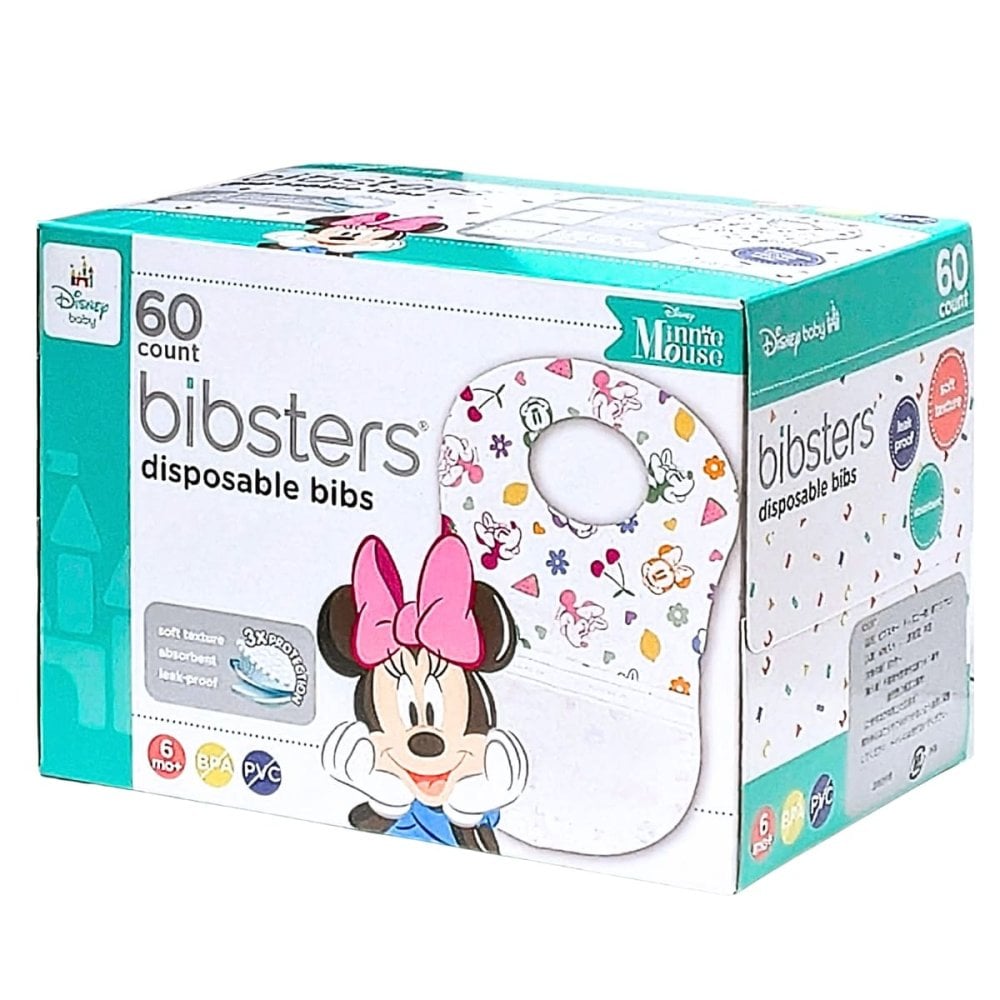 使い捨てエプロン　ディズニービブスター　使い捨てエプロン　60枚入り　 サイズ：肩の上部から幅24.1cm、長さ27.9cm　#29267　※商品パッケージ仕様は出荷時期により若干の変更の可能性があり