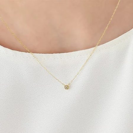 【無料ラッピング】 ヨンドシー 4℃ ネックレス K10イエローゴールド ダイヤモンド レディースブランド 正規品 新品 ギフト プレゼント 人気 おすすめ 誕生日 記念日 クリスマス 送料無料