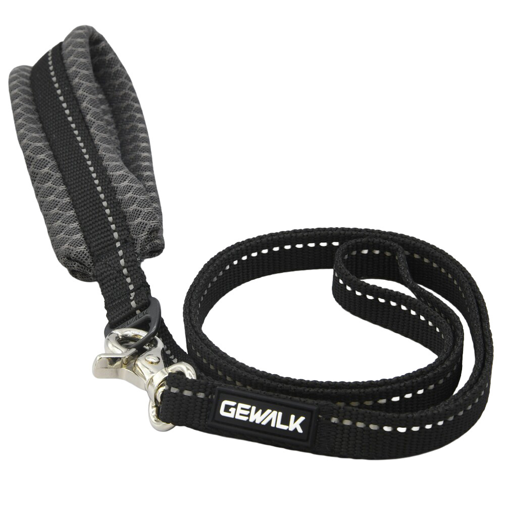 ジウォーク GEWALK ソフトメッシュ ライトリーシュ エコ ハーネス M グレー