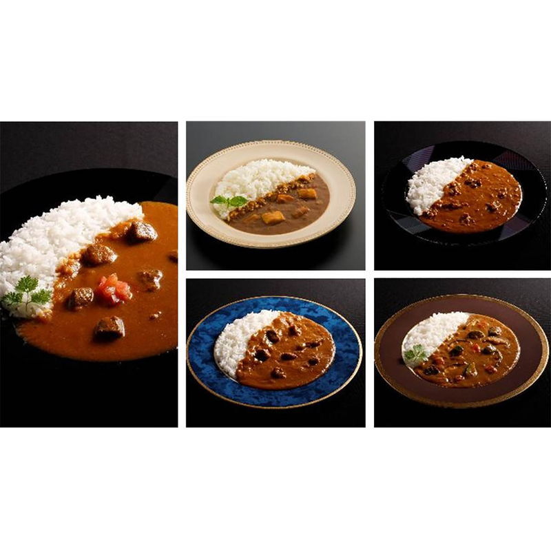 有名シェフ監修 銘店レストランカレー5種 (RC5) [お中元][お歳暮] ※送料無料(北海道・沖縄・離島への配送不可)