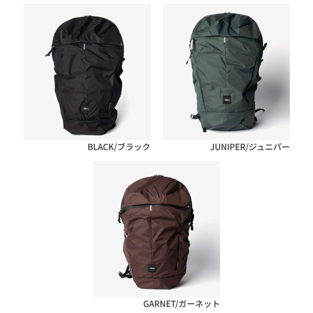 マタドール Matador 18L ZIPPER PACKABLE BACKPACK PACKED ジッパー パッカブル バックパック MATZPB18001 リュックサック ユニセックス バッグ