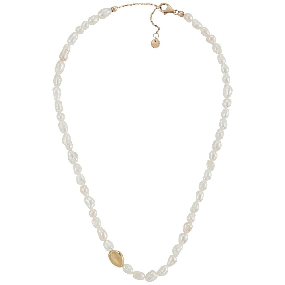 スカーゲン SKAGEN Agnethe Pearl アクセサリー ネックレス ゴールドトーン レディース SKJ1824710