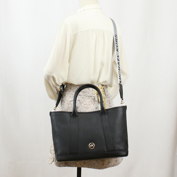 マイケルコース MICHAEL KORS ショルダーバッグ ハンドバッグ 30R4G99S2L 001 LUISA トートバッグ ブラック BLACK