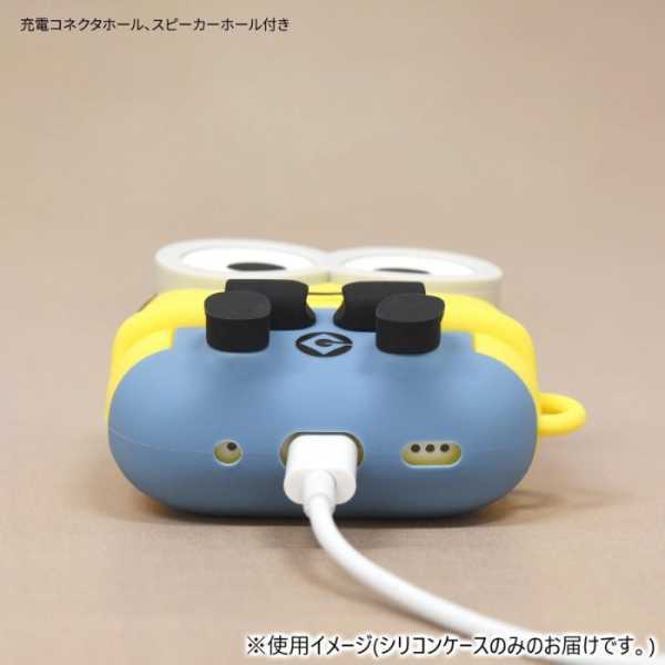 AirPods Pro 第2世代 ケース ミニオンズ ボブ シリコン カバー キャラクター イヤホンケース かわいい おしゃれ 耐衝撃 保護 アクセサリー