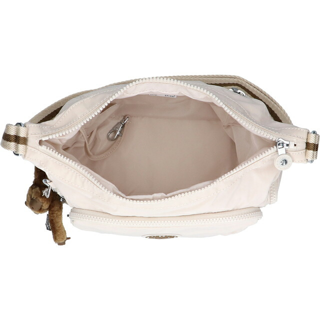 キプリング ショルダーバッグ レディース ブランド Kipling ガブ S ロゴ ワンポイント 無地 KI4493-9LO Soft Sand