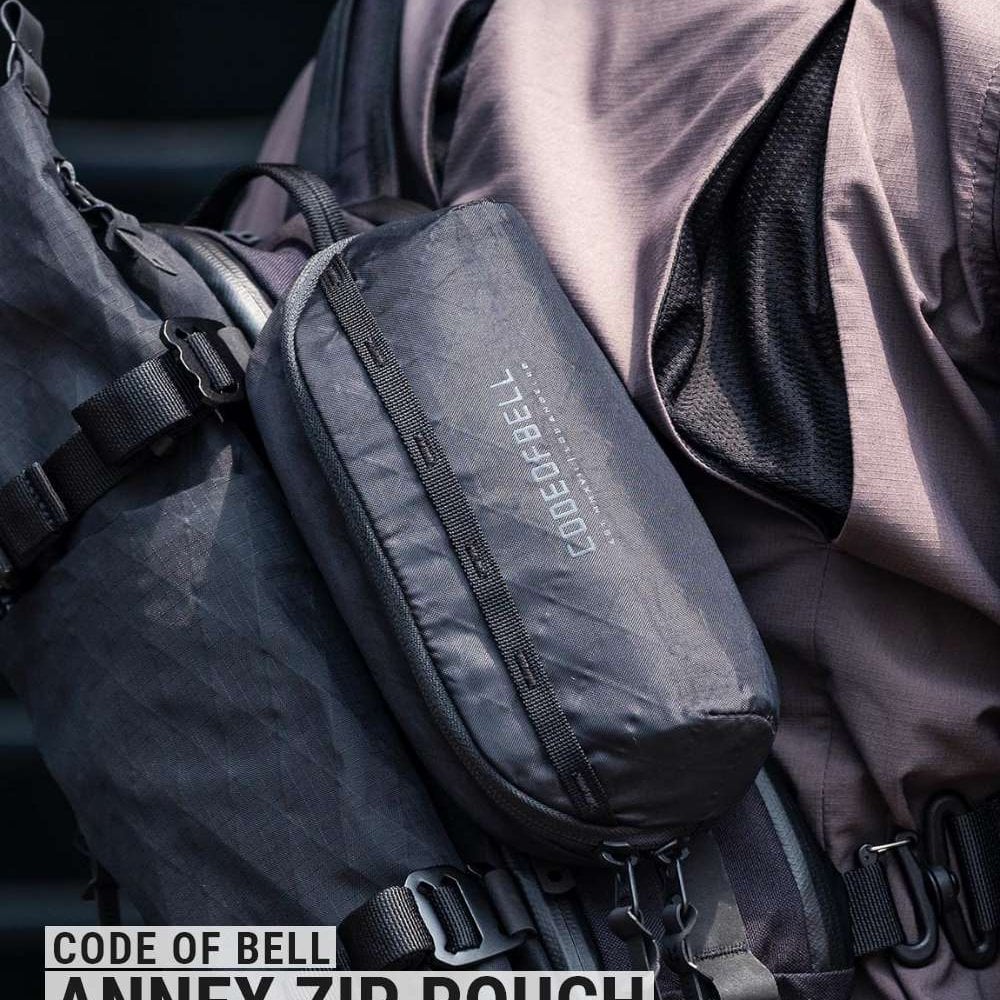 【正規品】 コードオブベル CODE OF BELL ANNEX ZIP POUCH アネックス ジップポーチ CODF-PCH-BLK コインケース 小銭入れ カラビナ ポーチ メンズ 小物