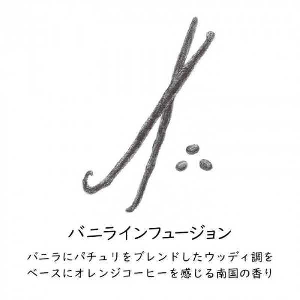 サシェ 香り袋 GRASSE TOKYO バニラインフュージョン 吊り下げ アロマ バニラ パチュリ ウッディ オレンジ コーヒー 南国 芳香剤 クローゼット 車内 靴箱 玄関 消臭 ルームフレグランス 日本製