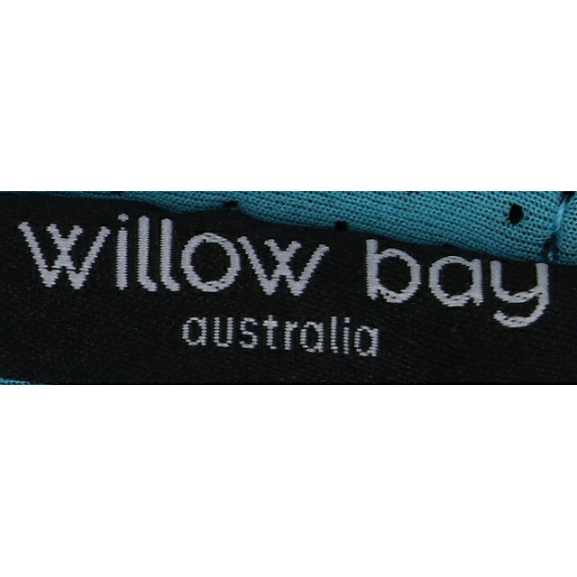ウィローベイ ポーチ レディース ブランド WILLOWBAY リストレットクラッチ クラッチバッグ AQUA