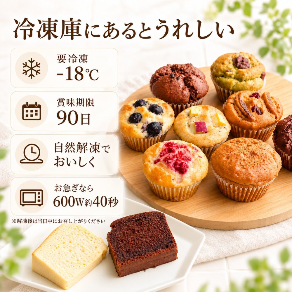 グルテンフリー ヴィーガンな米粉のお菓子10種類セット(NEW07-10)米粉マフィン シフォンケーキ ガトーショコラ ギフト