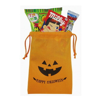 ハロウィン巾着お菓子詰め放題（約40人用）  7020 景品 記念品 粗品 ノベルティ 名入れ 御挨拶 ご挨拶