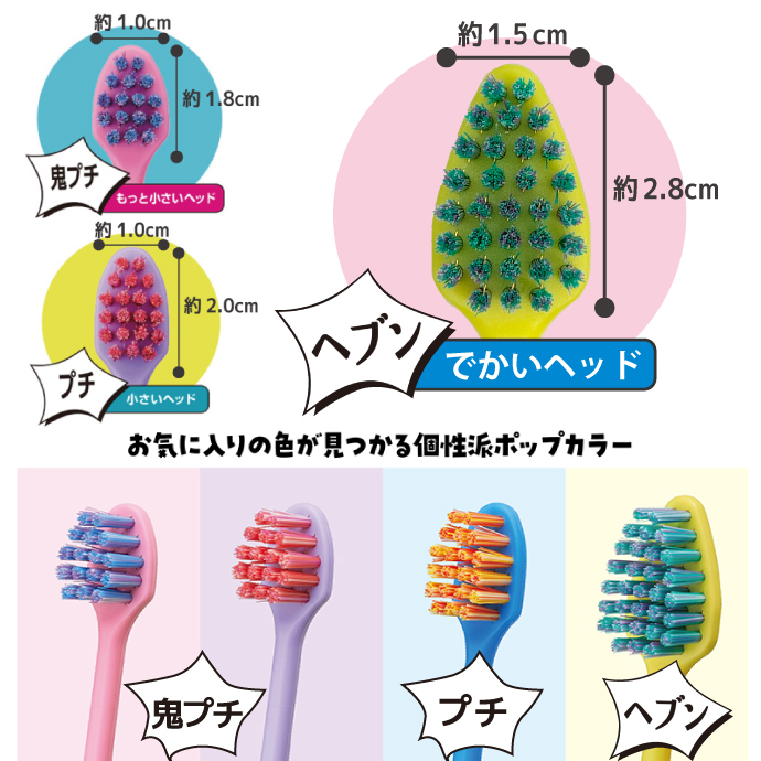 歯ブラシ エビス プログリップ NUMA ヘブン 1本 極細毛 密集植毛 沼るハブラシ 先細ヘッド ぎゅっふぁ でかいヘッド 日本製 Ebisu PROGRIP B-3650M でかヘッド