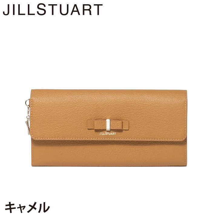 ジル スチュアート 財布 長財布 レディース 牛革 ミスティ かぶせ リボン 薄型 ギフト JILL STUART