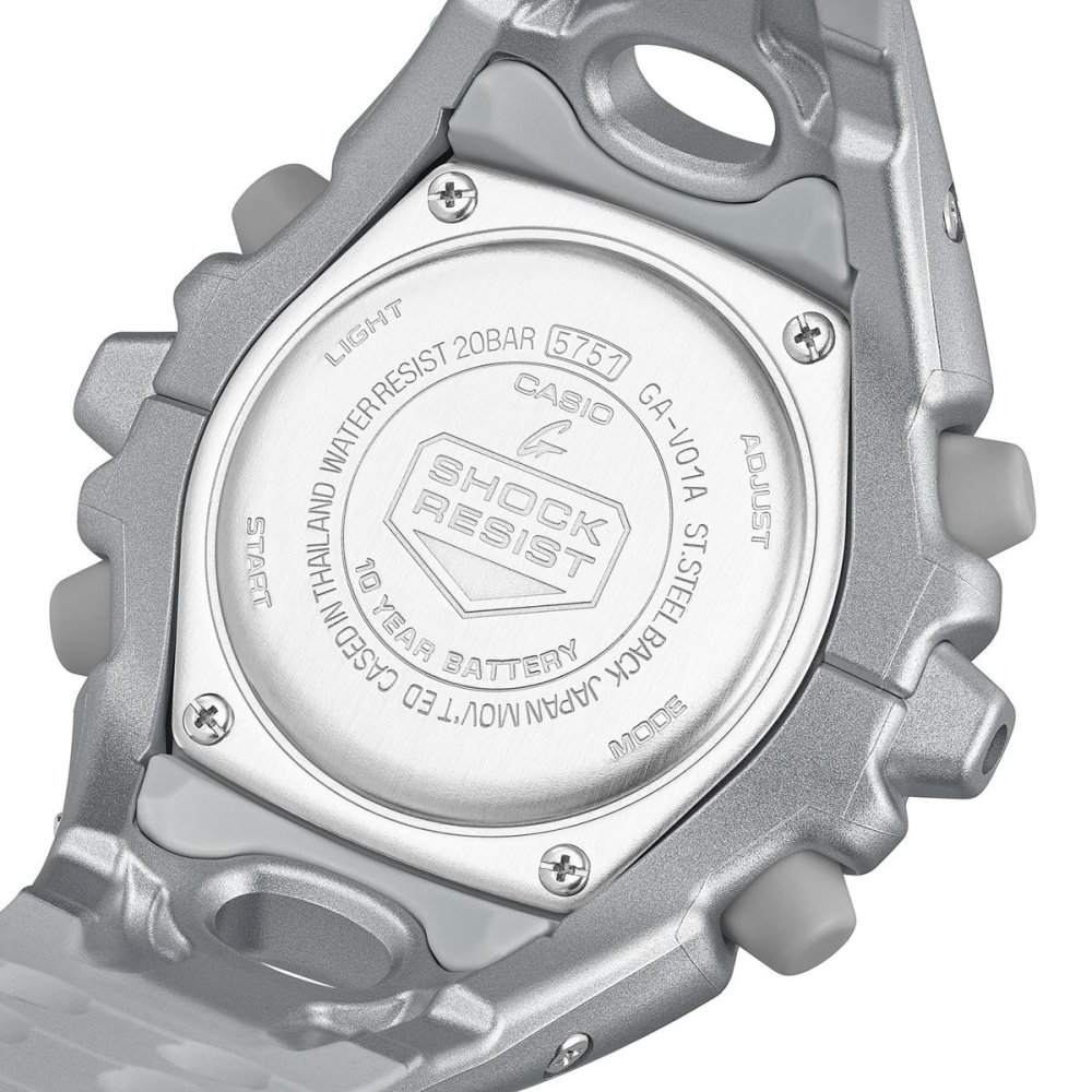 G-SHOCK カシオ Gショック CASIO アナデジ 限定モデル 腕時計 メンズ GA-V01A-8AJF シルバー【2025 新作】