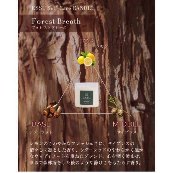 Forest Breath(フォレストブレース) アロマキャンドル