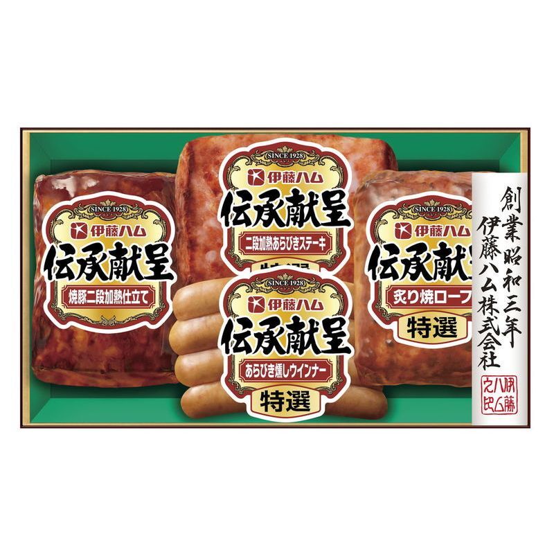 お歳暮・冬ギフト 伊藤ハム 伝承献呈ギフト (GM-300) ※送料無料(北海道・沖縄・離島への配送不可)