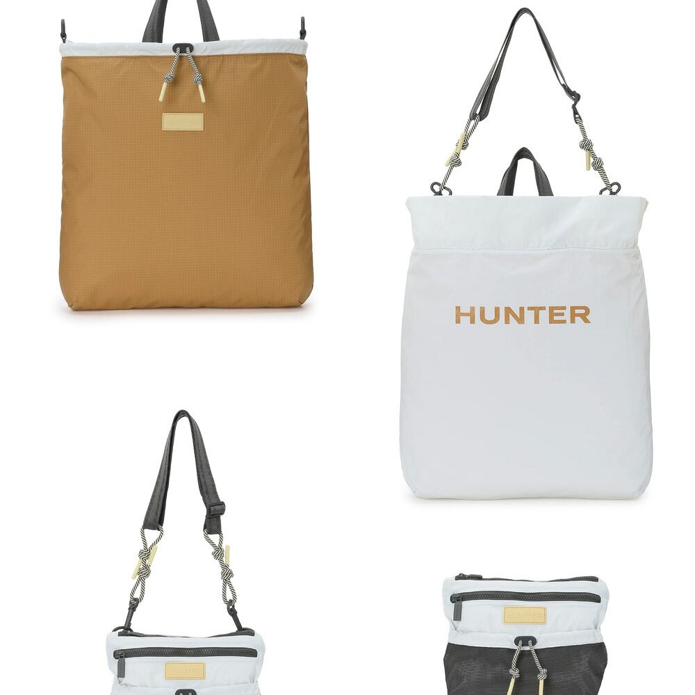ハンター トートバッグ HUNTER トラベル マルチファンクション パッカブル トート 軽量 撥水 A4 PC収納 ショルダーバッグ 3WAY UBT7126NRS