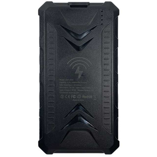 コンピューケース・ジャパン JMB-SR20-BK ソーラー付き大容量モバイルバッテリー 20000mAh ブラックJMBSR20BK