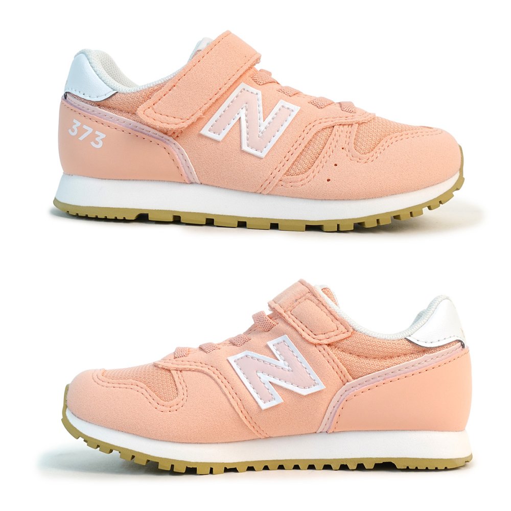 ニューバランス new balance 373 スニーカー 子供靴 キッズ シューズ 運動靴 靴 女の子 普段履き NB Y373 4ML M ピンク