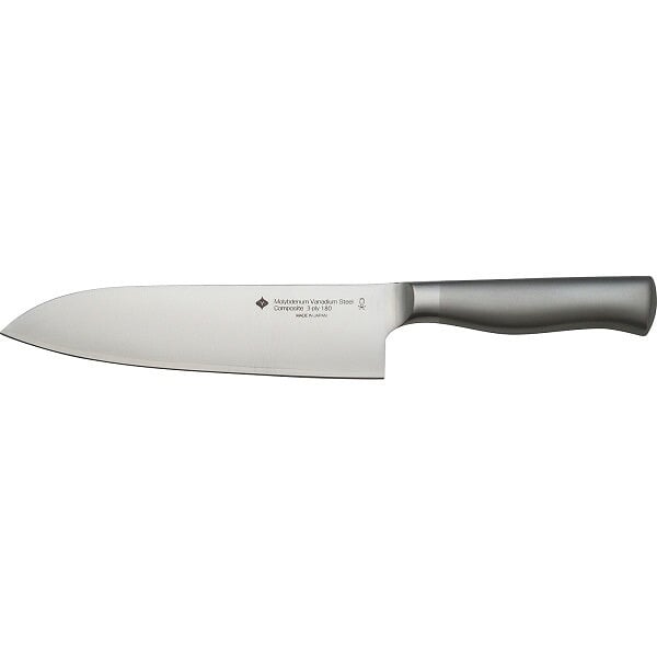 【直送】柳宗理 キッチンナイフ [26-0289-060] 315030 日本製 全長30.5cm 刃渡り18cm モリブデンバナジウム鋼 18-8ステンレス 一体型 三徳包丁 疲れにくい 握りやすい 切れ味抜群 プレゼント ギフト