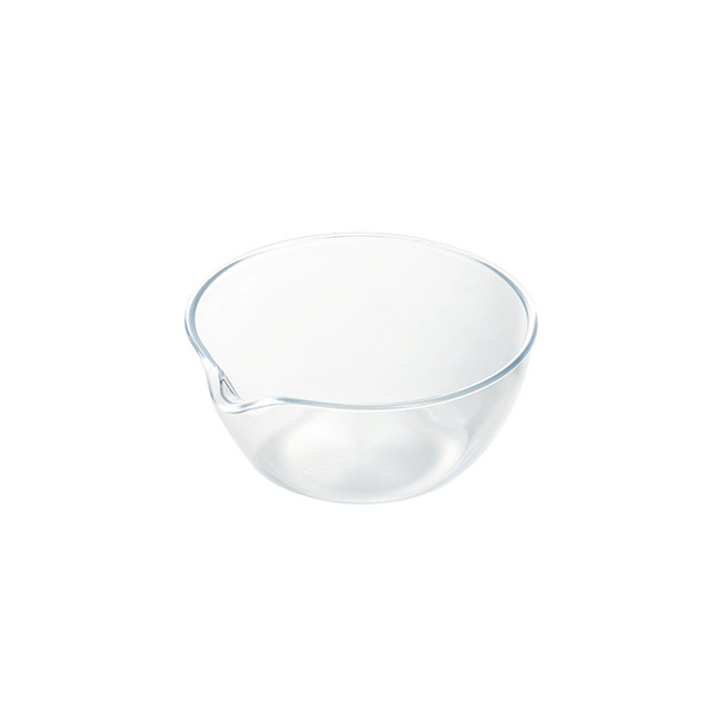 suiro スイロ フラットボウル S 10cm 190ml[ボウル 耐熱ボウル 電子レンジ対応 注ぎ口 プラスチック ミニボウル 食洗機対応 調理ボウル 日本製 お菓子作り 下ごしらえ用品 ボール 注ぎ口付き 小鉢 タレ皿 キッチン用品 ドレッシング 軽量]